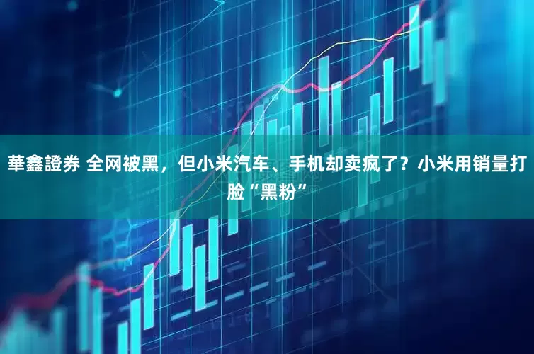 華鑫證券 全网被黑，但小米汽车、手机却卖疯了？小米用销量打脸“黑粉”
