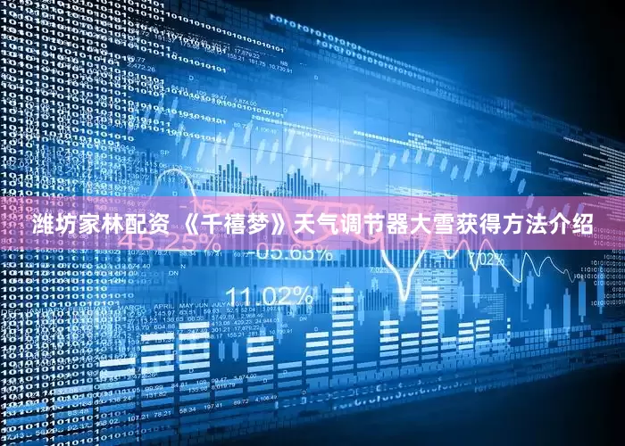 潍坊家林配资 《千禧梦》天气调节器大雪获得方法介绍